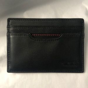 Tumi Slim Wallet with Money clip back